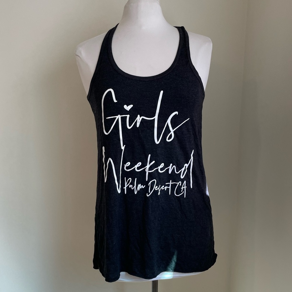 NWT Jlaw Creations Girls Weekend Palm Desert Tank Top -M